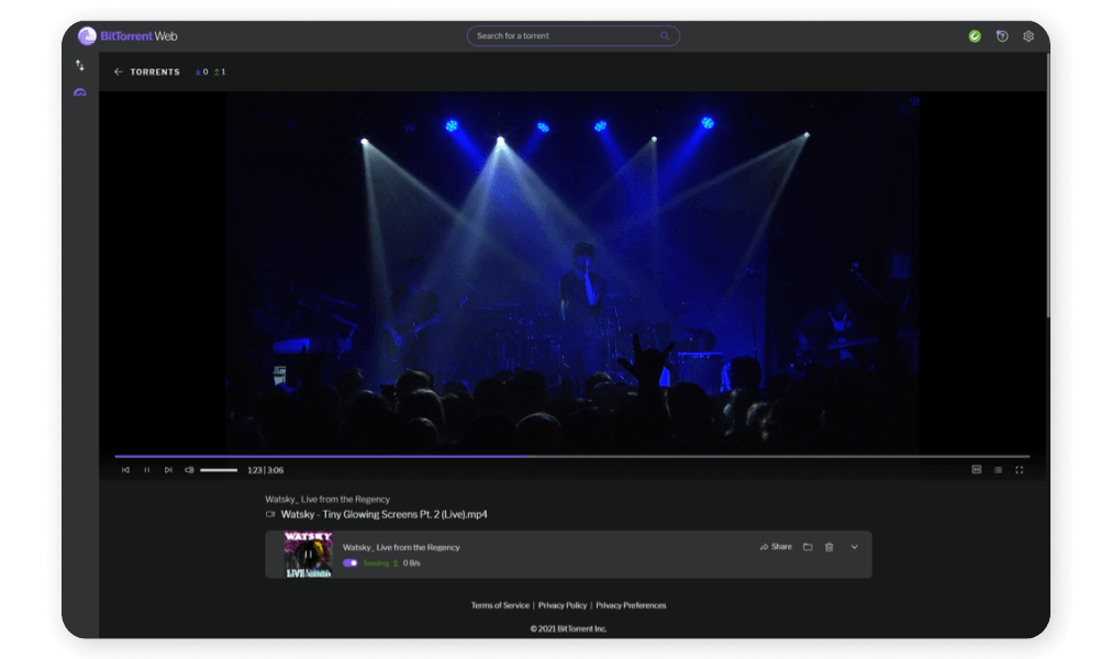 BitTorrent Web