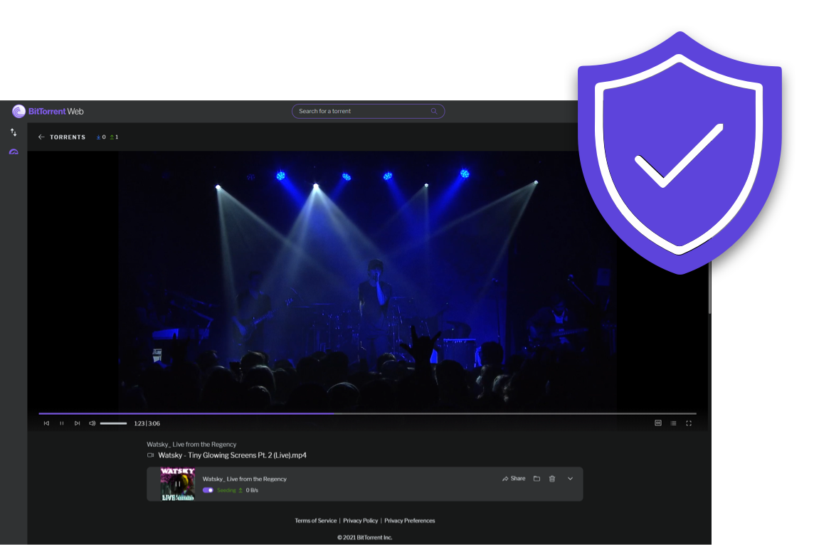 Bittorrent web premium a safer online torrent client